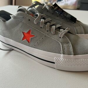 *NEW* Unisex Converse One Star‎ Pro Skateboard Shoes Wolf Gray 🔥🔥 No Box!!